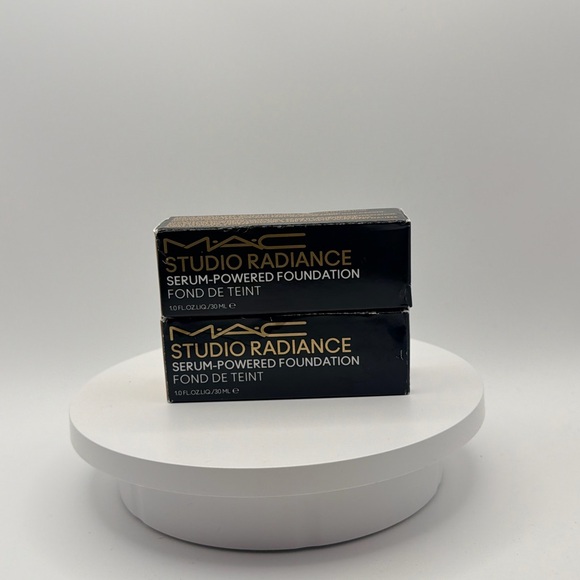 MAC Studio Radiance Foundation NC37 NEW Authentic 2 pack
